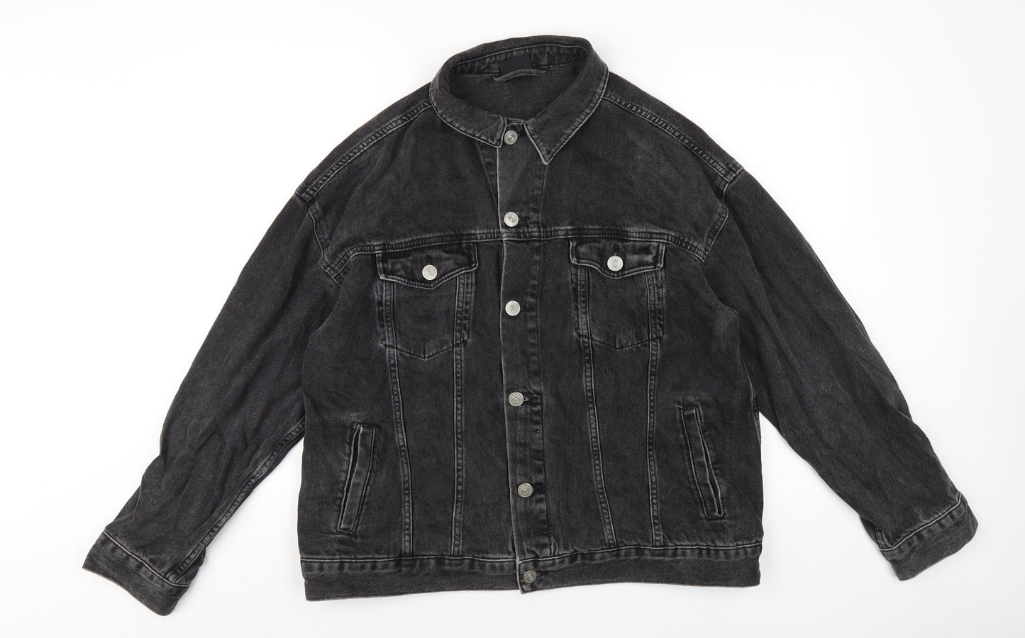 BDG Womens Black Jacket Size L Button