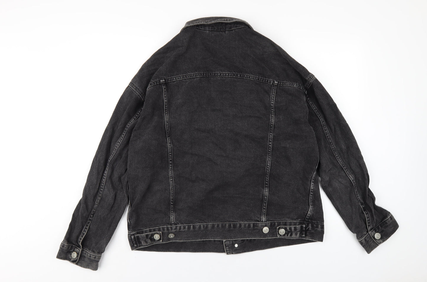 BDG Womens Black Jacket Size L Button