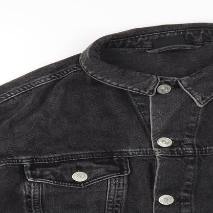 BDG Womens Black Jacket Size L Button