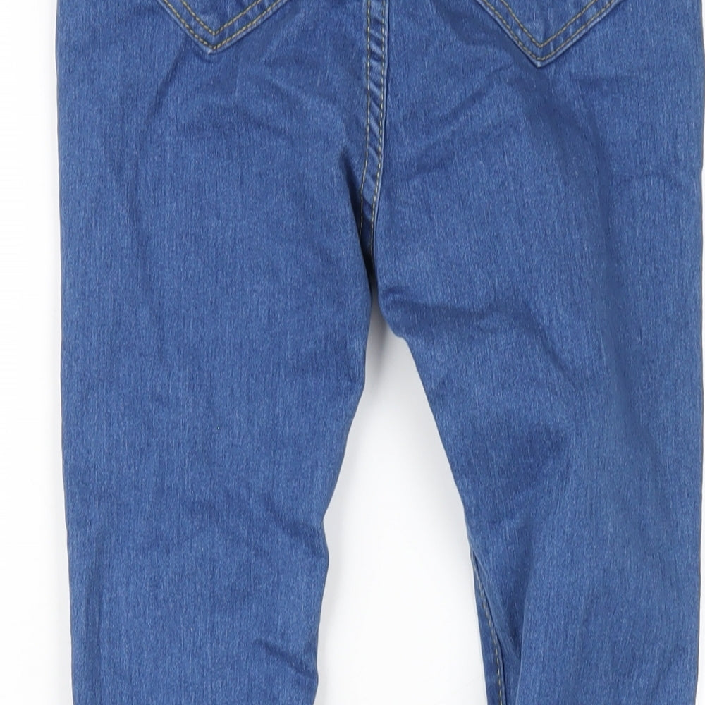 Womens UK Size 8 Denim Wise Regular Fit Skinny Blue Jeans