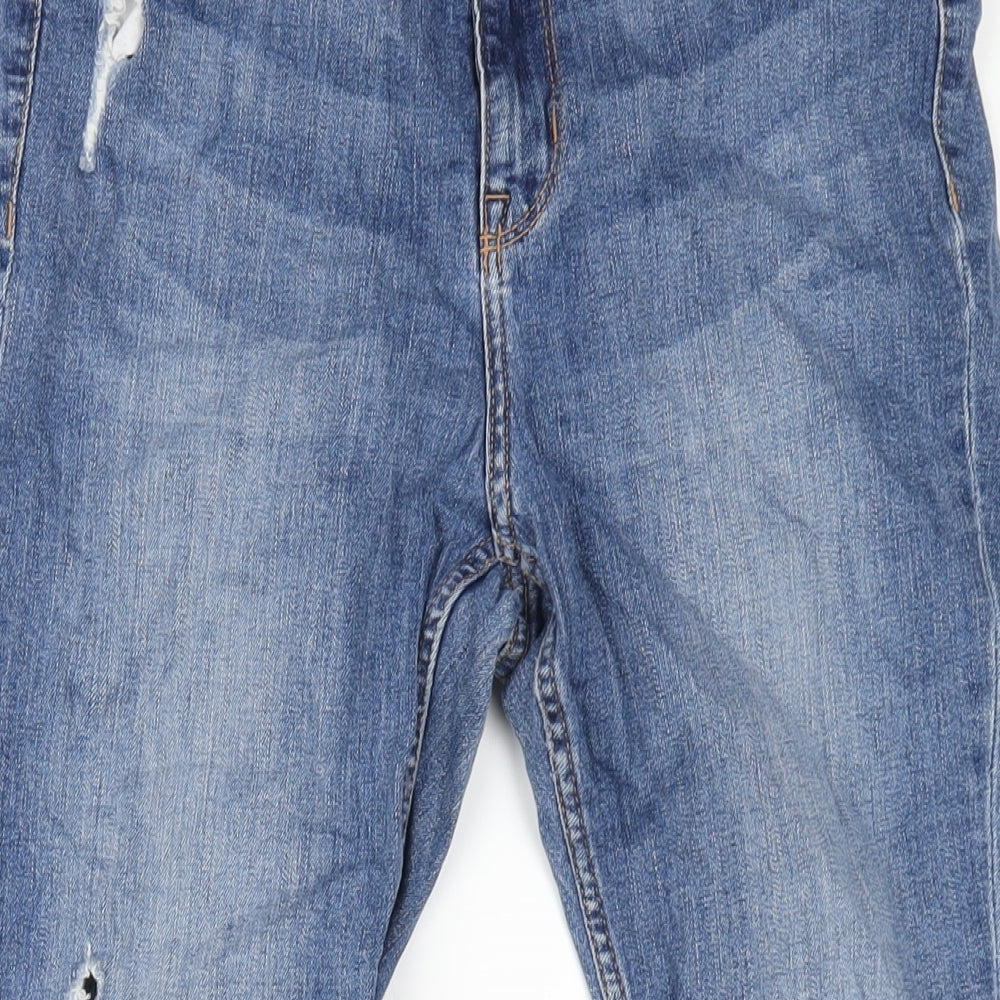 Womens UK Size 12 H&M Regular Fit Skinny Blue Jeans