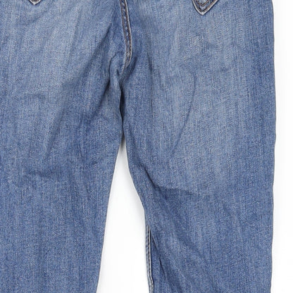 Womens UK Size 12 H&M Regular Fit Skinny Blue Jeans