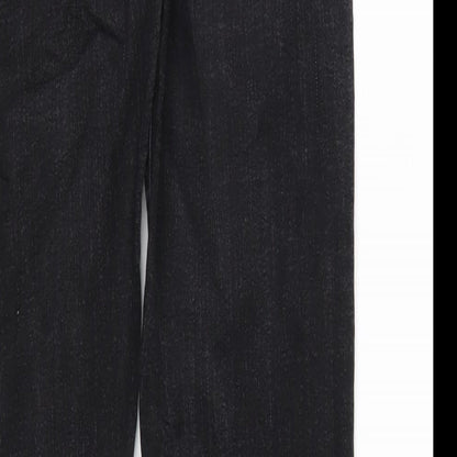 Denim & Co. Womens Clear Cotton Skinny Jeans Size 10 L33 in Regular Zip