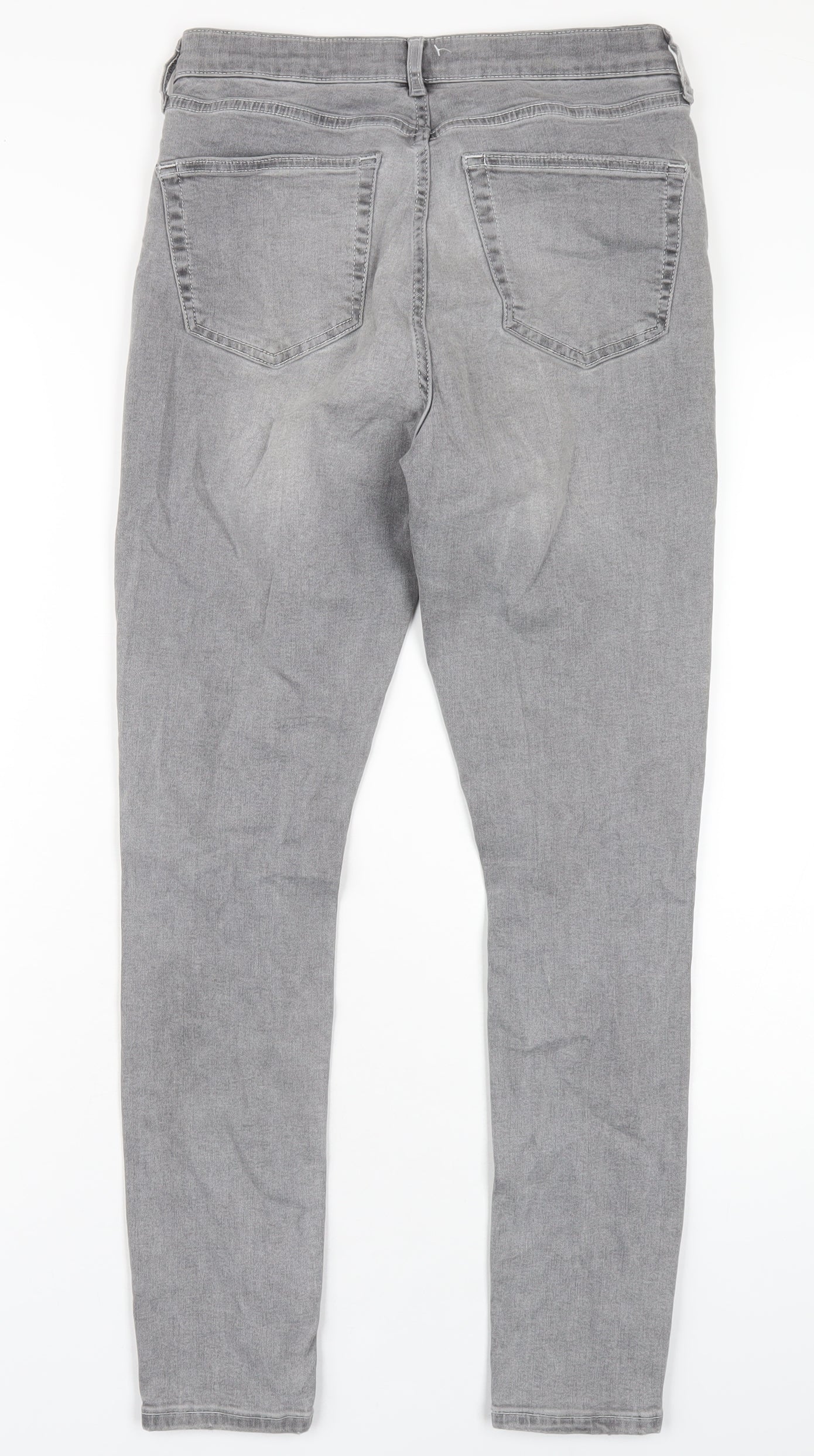 Womens UK Size 30 in Topshop Regular Fit Skinny Grey Jeans