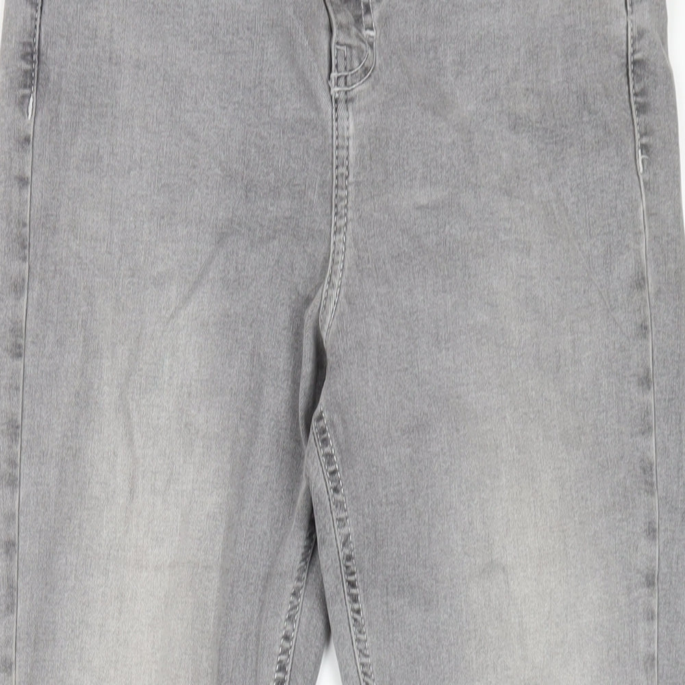 Womens UK Size 30 in Topshop Regular Fit Skinny Grey Jeans