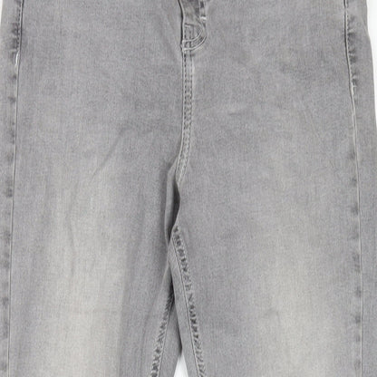 Womens UK Size 30 in Topshop Regular Fit Skinny Grey Jeans