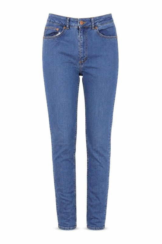 Womens UK Size 29 in Cheap Monday Regular Fit Skinny Blue Jeans