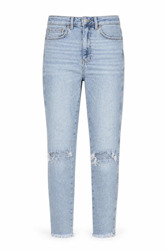 We The Free Womens Blue Cotton Skinny Jeans Size 30 in L27 in Regular Zip