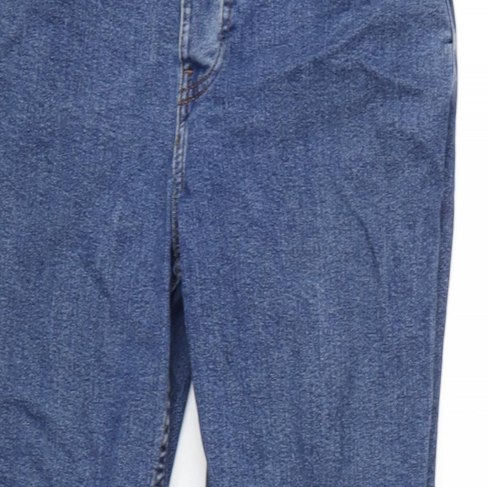 Denim & Co. Mens Blue Cotton Skinny Jeans Size 34 in L30 in Regular Button