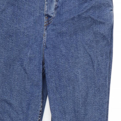 Denim & Co. Mens Blue Cotton Skinny Jeans Size 34 in L30 in Regular Button