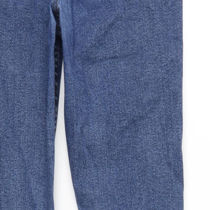 Denim & Co. Mens Blue Cotton Skinny Jeans Size 34 in L30 in Regular Button