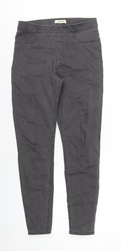 Womens UK Size 10 Marks and Spencer Regular Fit Jegging Grey Jeans