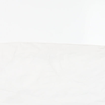 Womens UK Size XL Marks and Spencer White Basic T-Shirt
