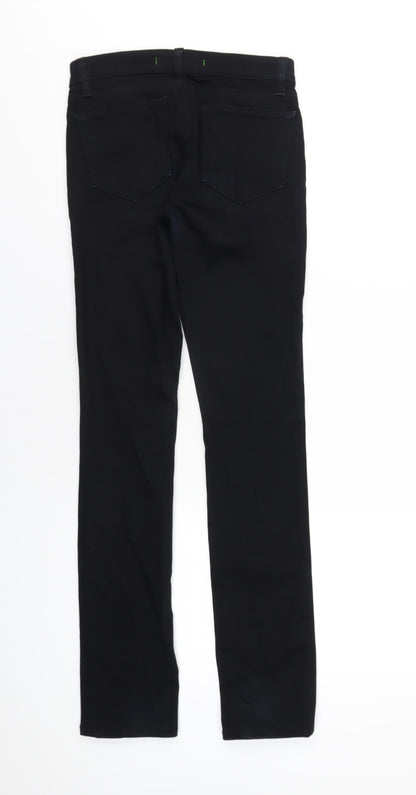 Womens UK Size 24 in J Brand Regular Fit Skinny Black Jeans