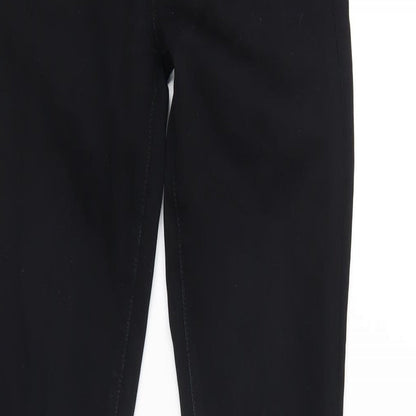 Womens UK Size 24 in J Brand Regular Fit Skinny Black Jeans