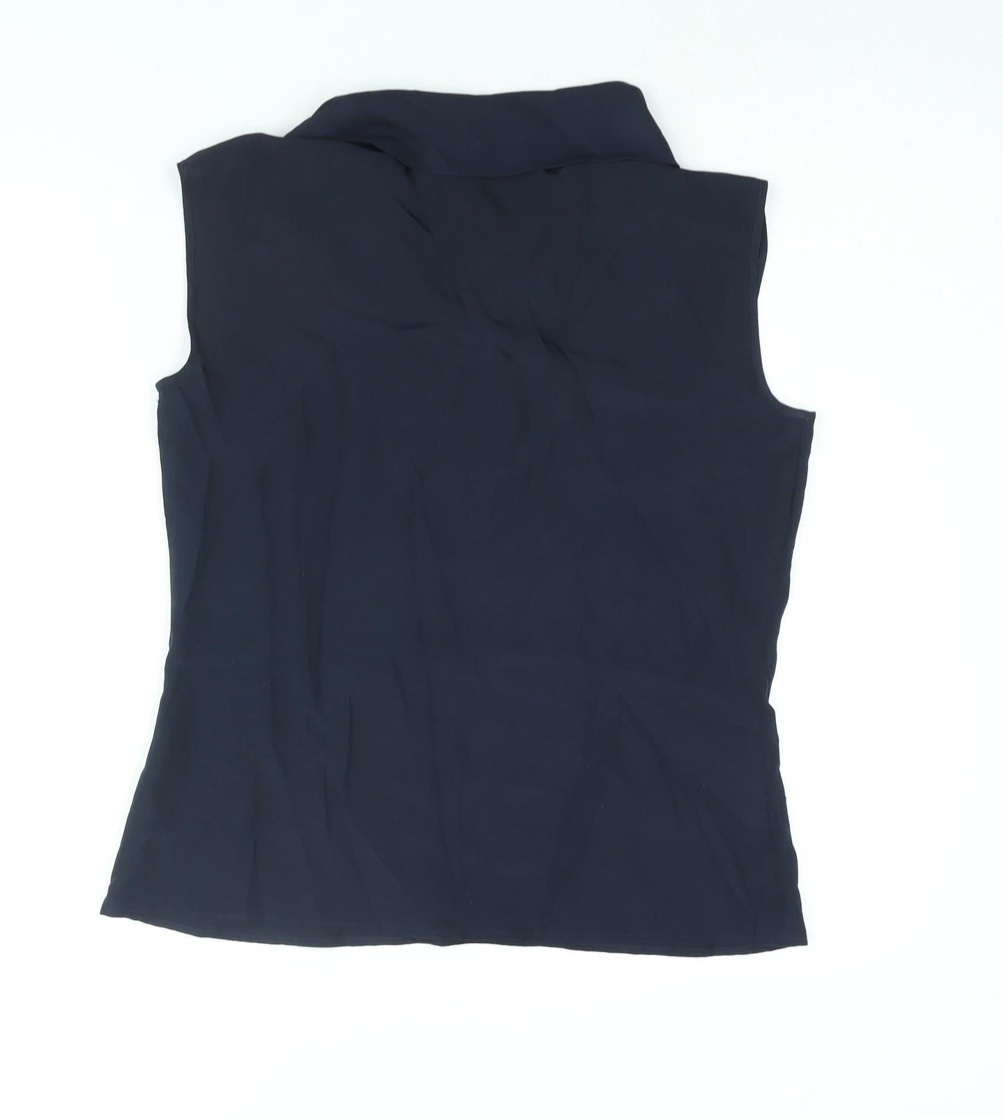 Womens UK Size 12 Paul Costelloe Blue Camisole Blouse