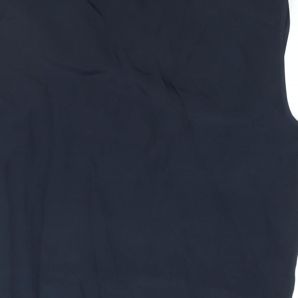 Womens UK Size 12 Paul Costelloe Blue Camisole Blouse