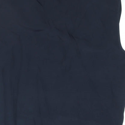 Womens UK Size 12 Paul Costelloe Blue Camisole Blouse