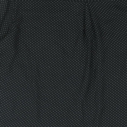 Womens UK Size 8 H&M Black Basic Blouse