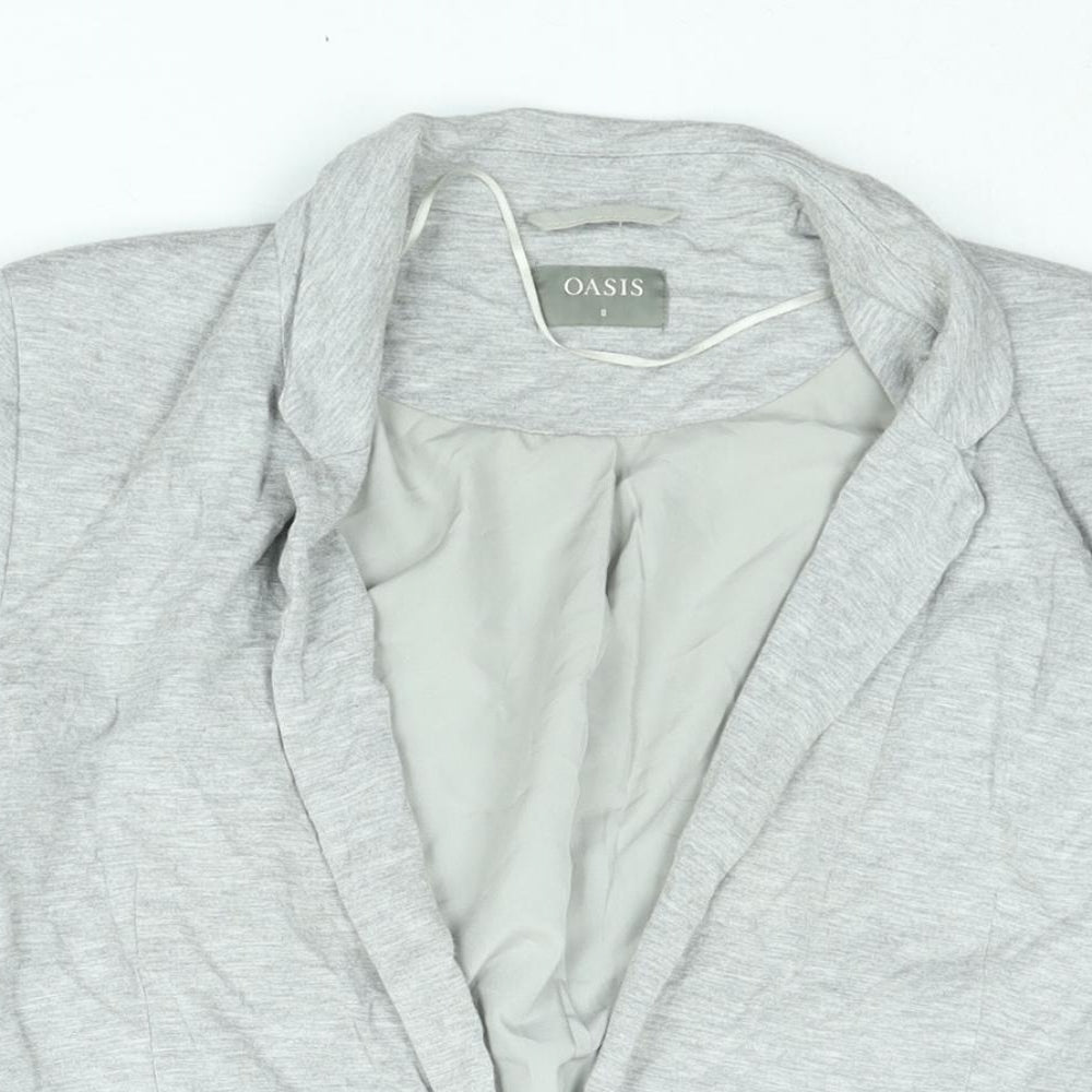 Womens UK Size 8 Oasis Grey Jacket