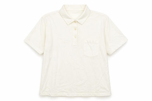 Womens UK Size 20 St Michael Ivory Basic Polo