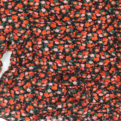 Womens UK Size 10 Dorothy Perkins Red Basic Blouse