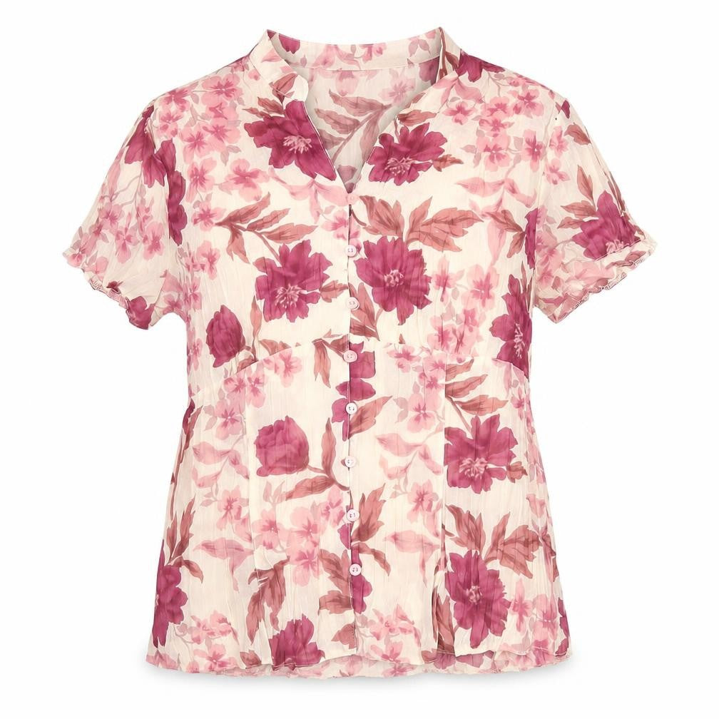 Womens UK Size 16 Autonomy Pink Basic Blouse