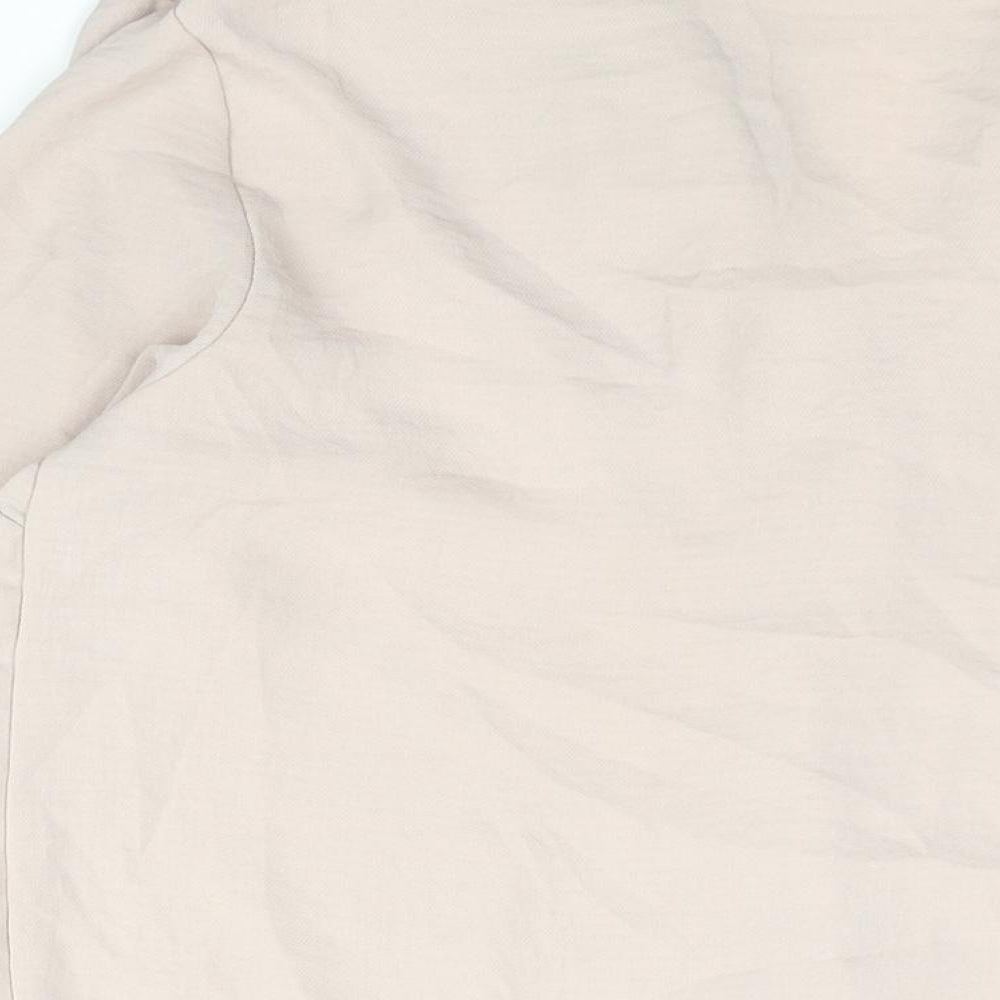 Womens UK Size 12 New Look Maternity Pink Basic Blouse