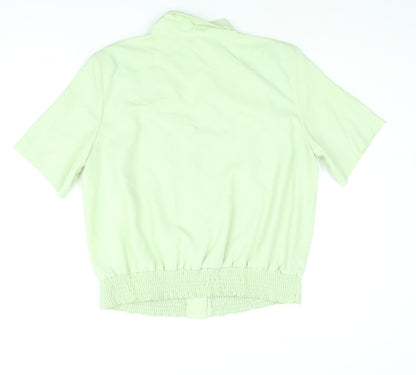 Womens UK Size 18 First Avenue Green Basic Blouse