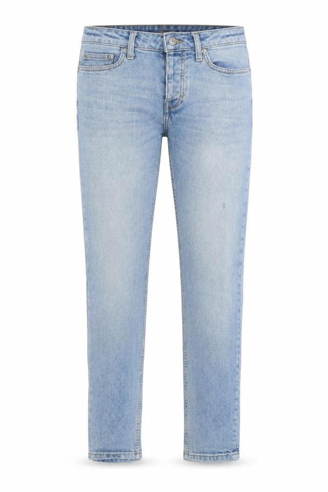 Topman Mens Blue Cotton Skinny Jeans Size 28 in L30 in Regular Zip - Short Leg