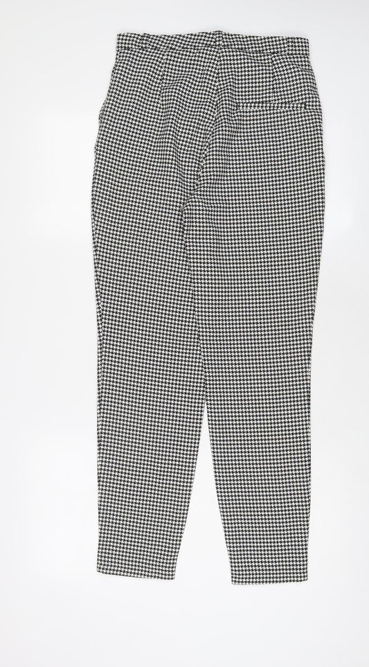 Womens UK Size 8 Monki Regular Fit  Black Trousers