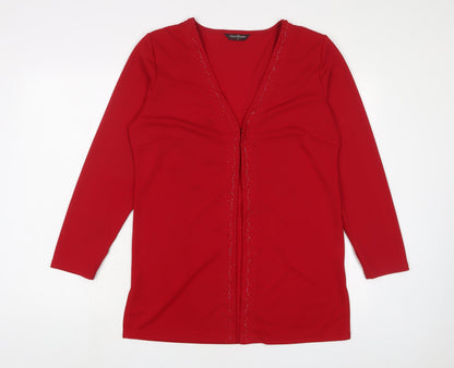 Womens UK Size 14 Sarah Hamilton Red Jacket