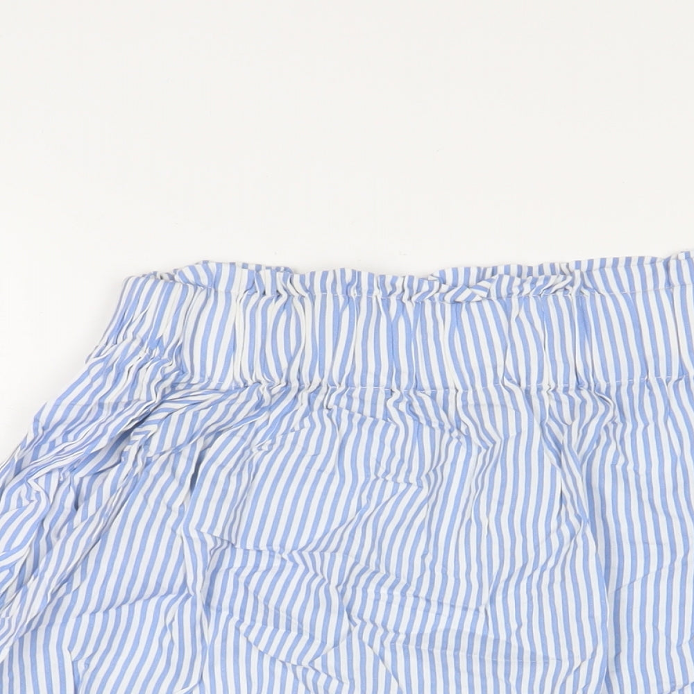 Womens UK Size 10 H&M Blue Basic Blouse