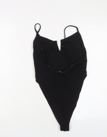 Nasty Gal Womens Black Polyamide Bikini Size 10