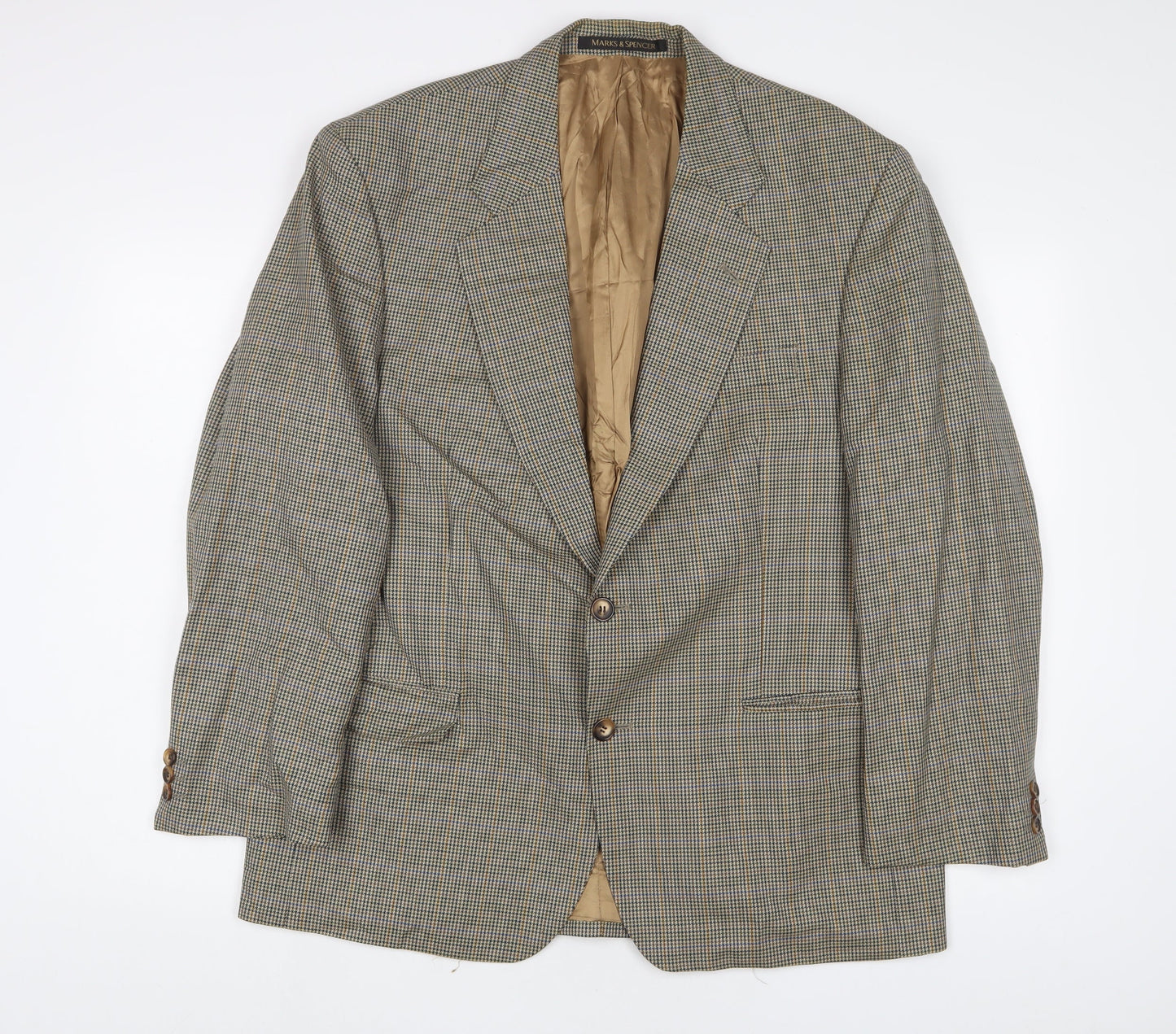 Mens UK Size 42 Marks and Spencer Regular Brown Suit Jacket