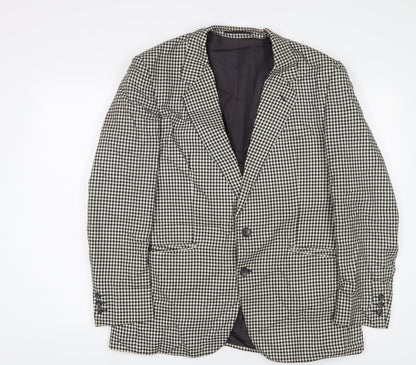 Mens UK Size 40 VARTEKS Regular Brown Suit Jacket