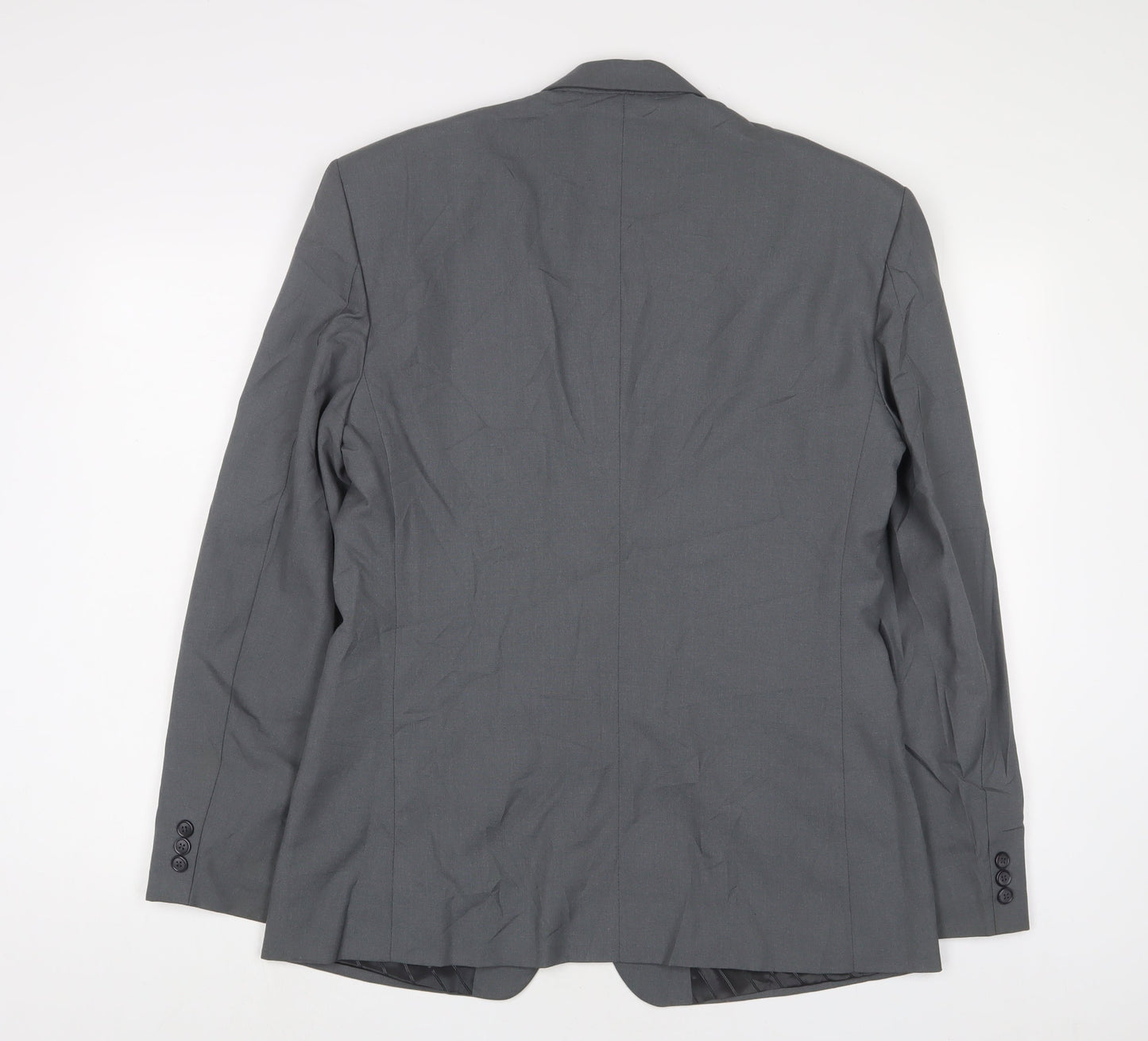 Mens UK Size 40 Giorgio Armani Regular Grey Suit Jacket