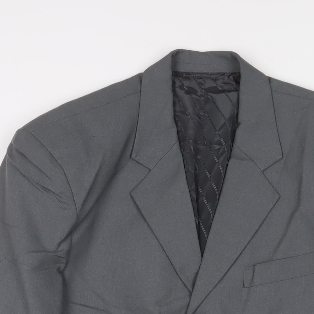 Mens UK Size 40 Giorgio Armani Regular Grey Suit Jacket