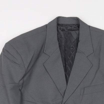 Mens UK Size 40 Giorgio Armani Regular Grey Suit Jacket