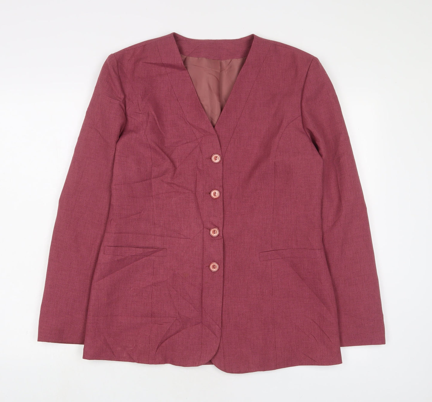 Womens UK Size 12 Debenhams Pink Jacket