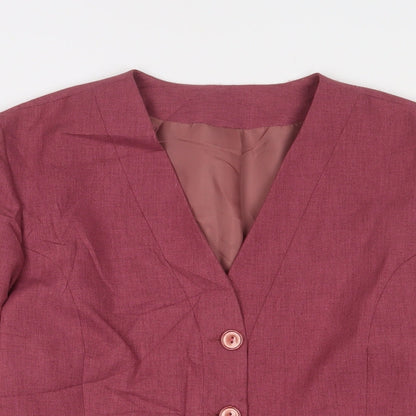 Womens UK Size 12 Debenhams Pink Jacket