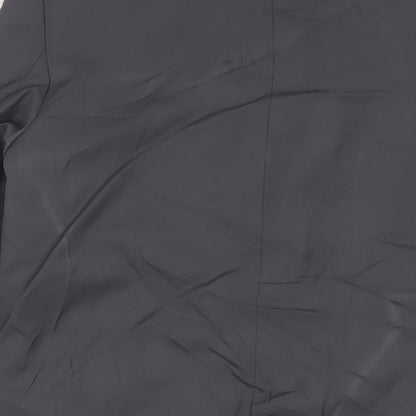 Zara Mens Grey Jacket Blazer Size S Button