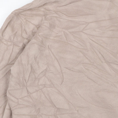 Maine Womens Beige Jacket Size 12 Toggle