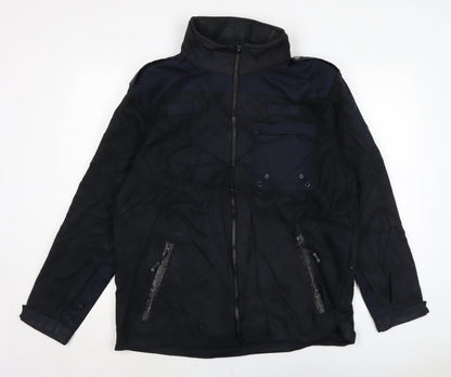 Mens UK Size M Churchill Black Jacket