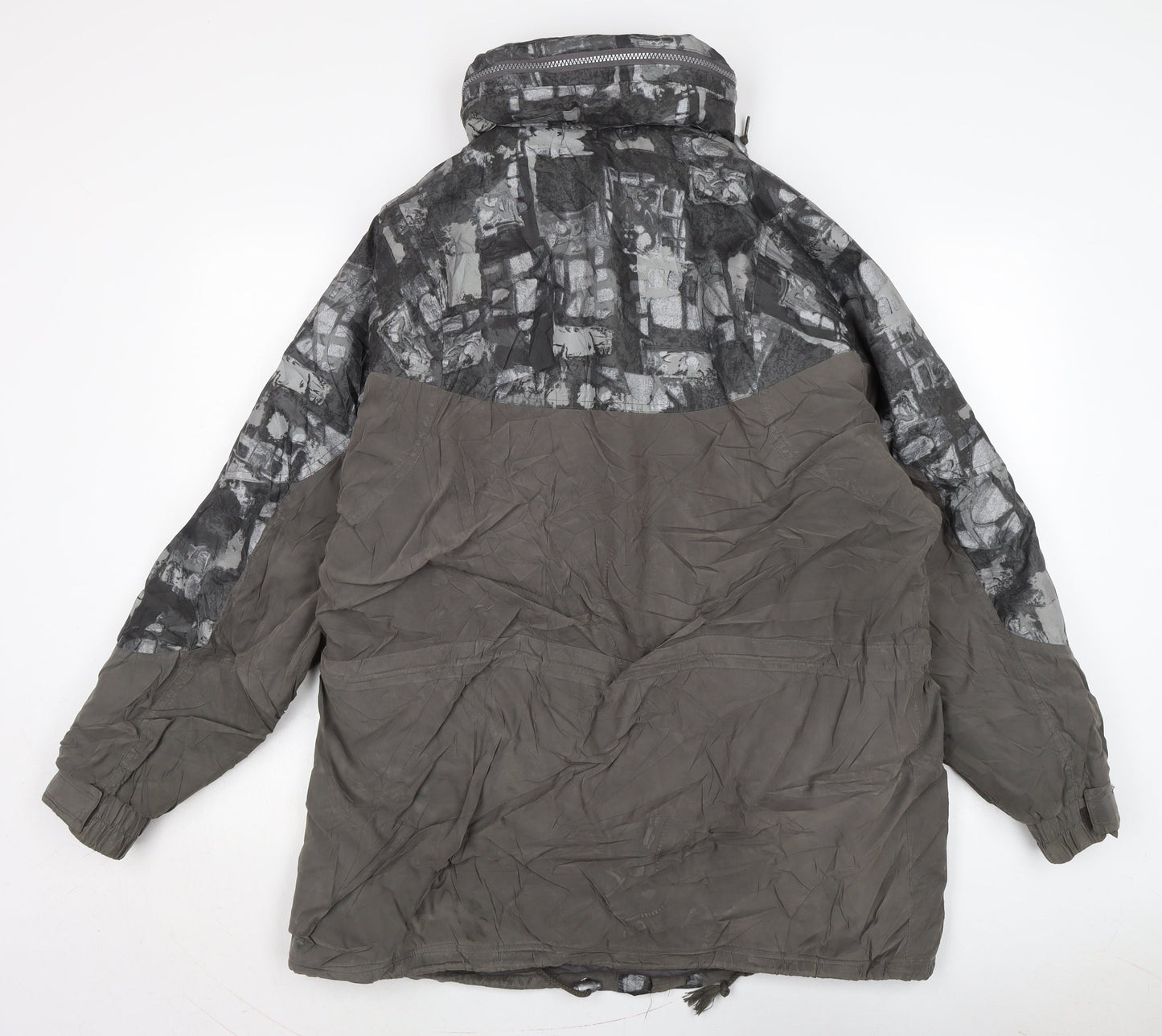 Womens UK Size M Tresspass Green Anorak Coat