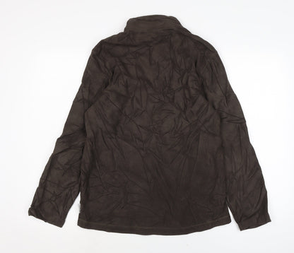 DECATHLON Womens Blue Polyester Pullover Sweatshirt Size M Zip