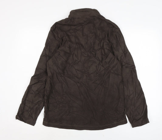 DECATHLON Womens Blue Polyester Pullover Sweatshirt Size M Zip