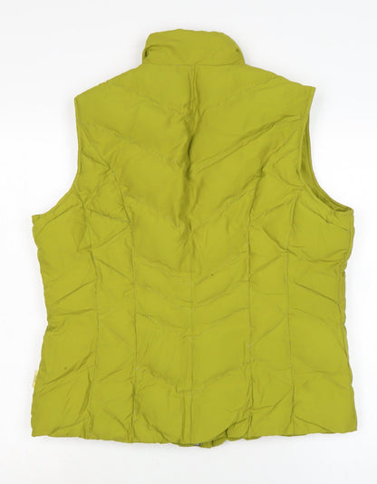 Womens UK Size M Per Una Green Gilet