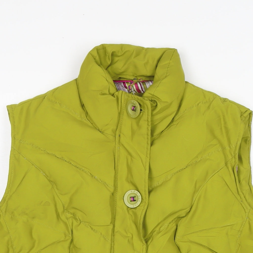 Womens UK Size M Per Una Green Gilet