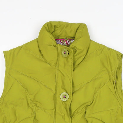 Womens UK Size M Per Una Green Gilet